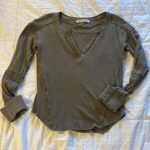 Free People Henley Top